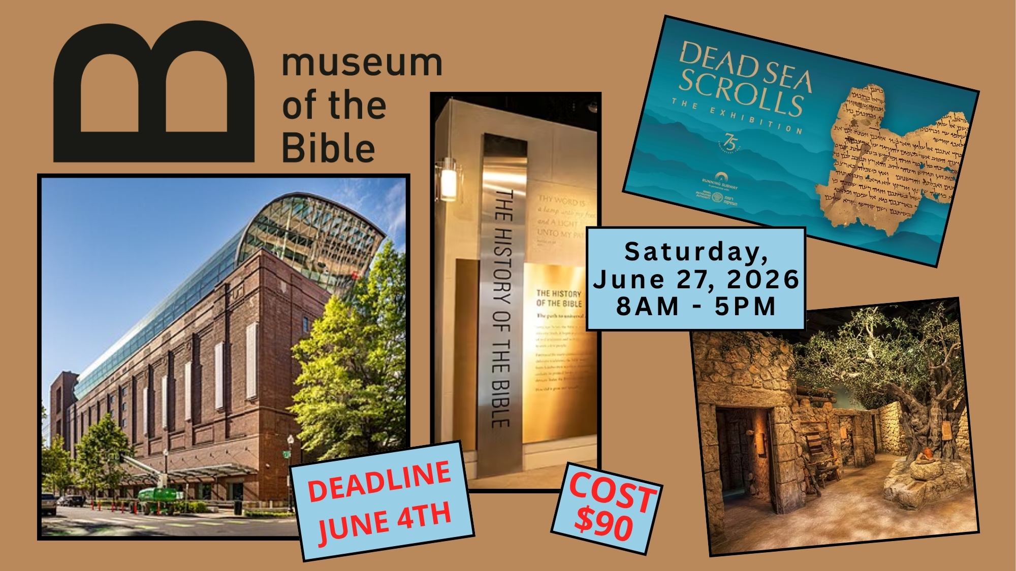Bible Museum June 27, 2026